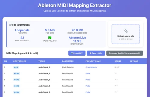 Ableton Mapper