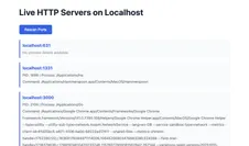 Port scanner UI